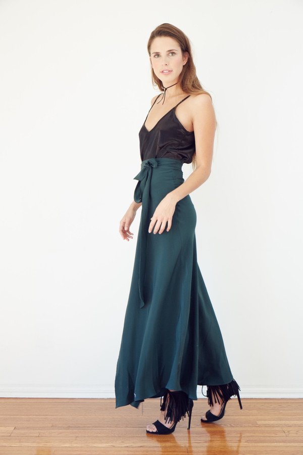 BETWEEN TEN Jean Cami - Black Satin BETWEEN TEN Jean Cami - Black Satin