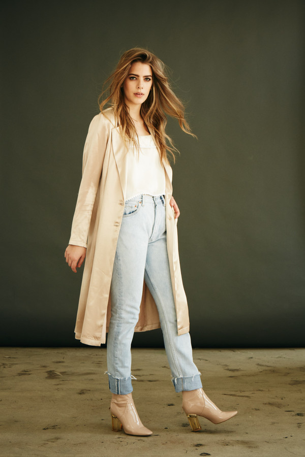 BETWEEN TEN Lora Duster - Champagne BETWEEN TEN Lora Duster - Champagne