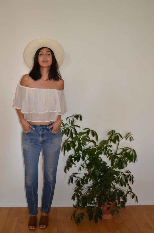 BETWEEN TEN Montana Top - White Silk BETWEEN TEN Montana Top - White Silk