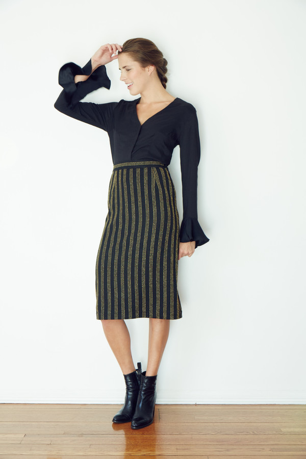 BETWEEN TEN Tuscan Bell Sleeve Top - Black BETWEEN TEN Tuscan Bell Sleeve Top - Black