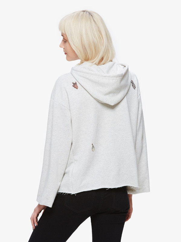 OBEY - SIGN LANGUAGE HOODIE - Grey OBEY - SIGN LANGUAGE HOODIE - Grey