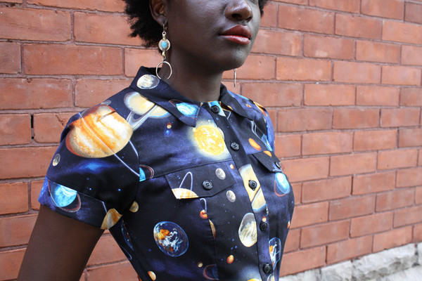 Birds of North America Visorbearer Dress POP-UP SALE Birds of North America Visorbearer Dress POP-UP SALE