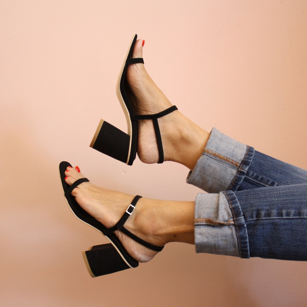 Rafa Simple sandal - black Rafa Simple sandal - black