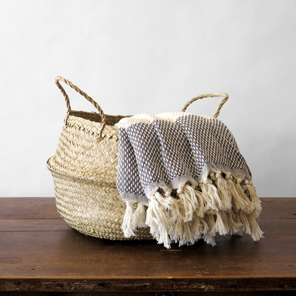 Roost medium convertible seagrass basket Roost medium convertible seagrass basket
