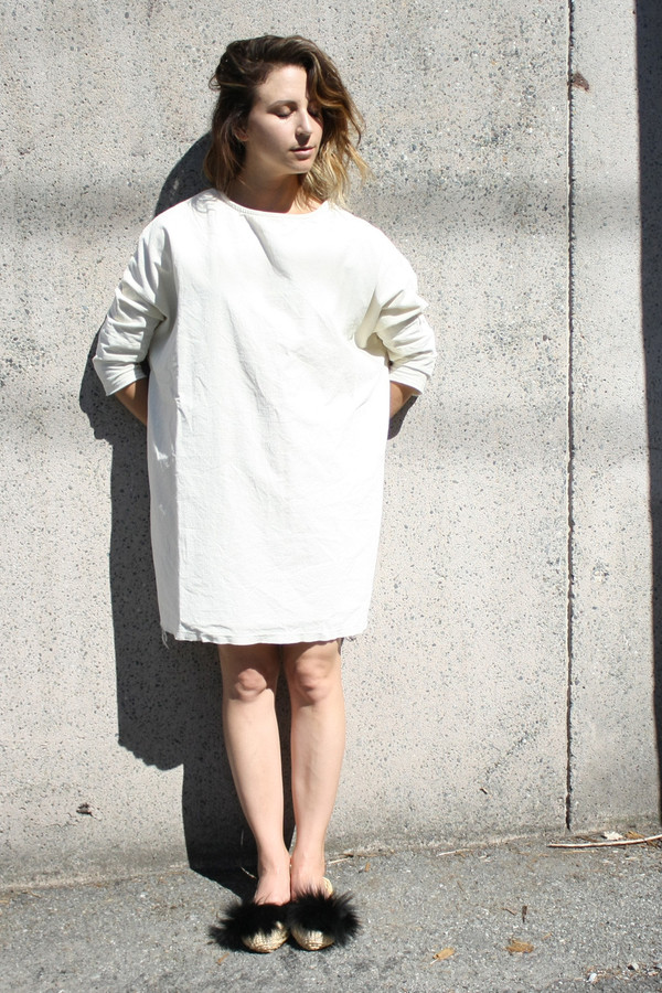 BLACK CRANE PAINTER DRESS BLACK CRANE PAINTER DRESS