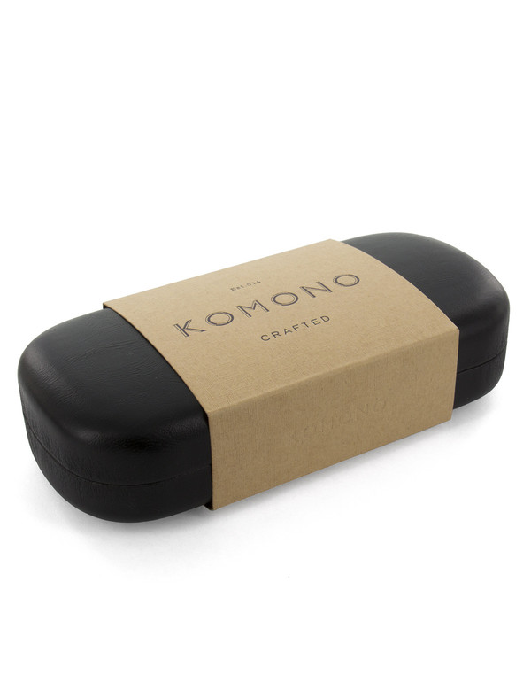 Komono Crafted Clement Sunglasses Black Sand Komono Crafted Clement Sunglasses Black Sand