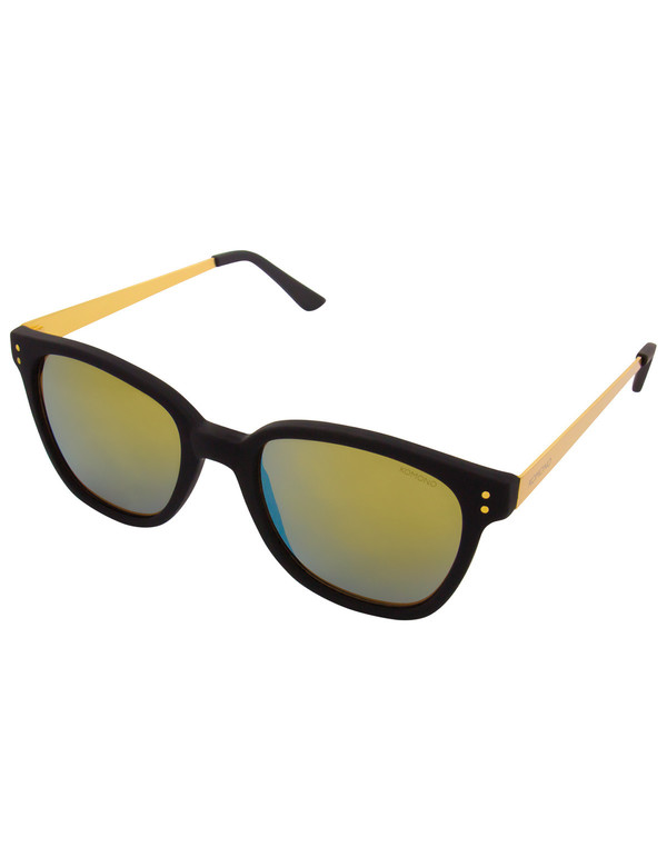 Komono Renee Sunglasses Black Gold Metal Komono Renee Sunglasses Black Gold Metal