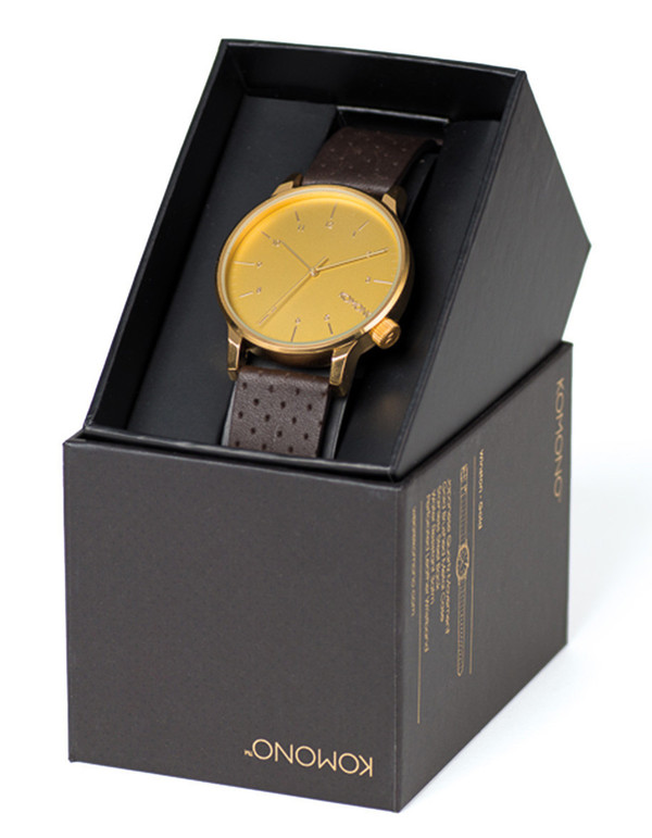 Komono Winston Watch Gold Komono Winston Watch Gold