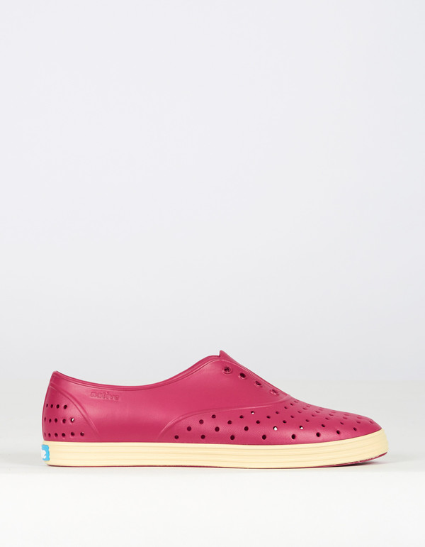 Native Shoes Native Jericho Raspberry Red Bone White Native Shoes Native Jericho Raspberry Red Bone White
