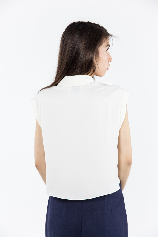 L'Academie Safari Crop Top - Ivory L'Academie Safari Crop Top - Ivory