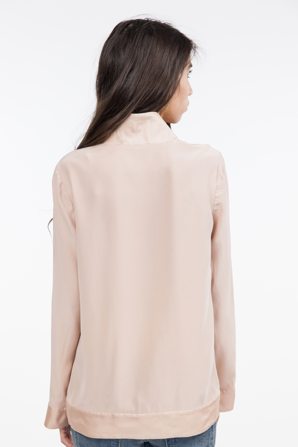 TY-LR The Luxe Silk Top - Sunsand TY-LR The Luxe Silk Top - Sunsand