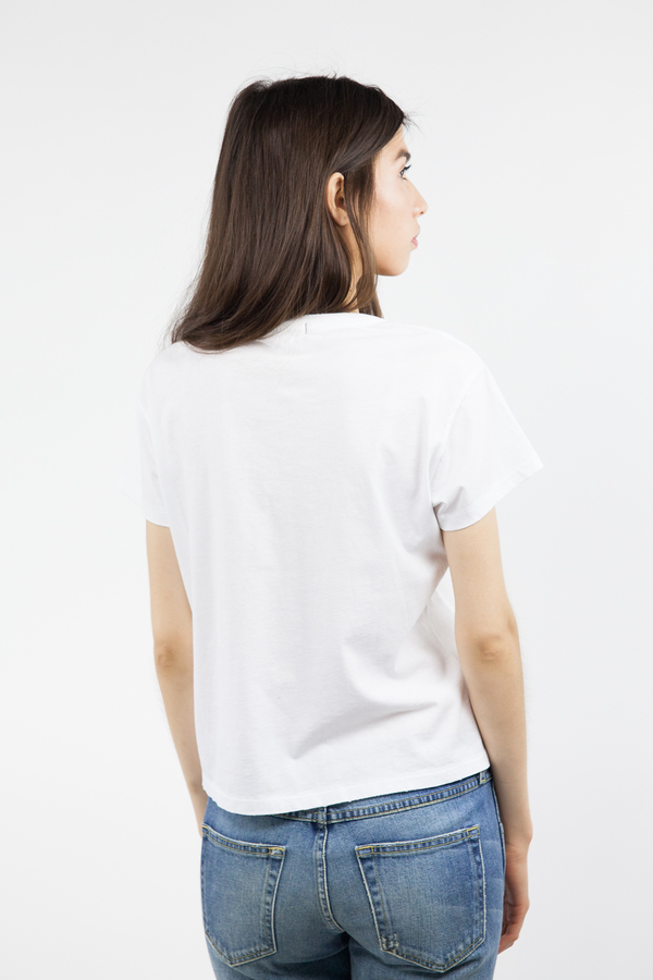 AMO Twist Tee - White AMO Twist Tee - White