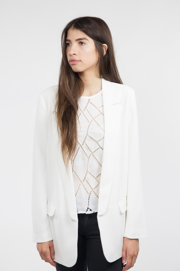 Just fFemale Everest Blazer - White Just fFemale Everest Blazer - White