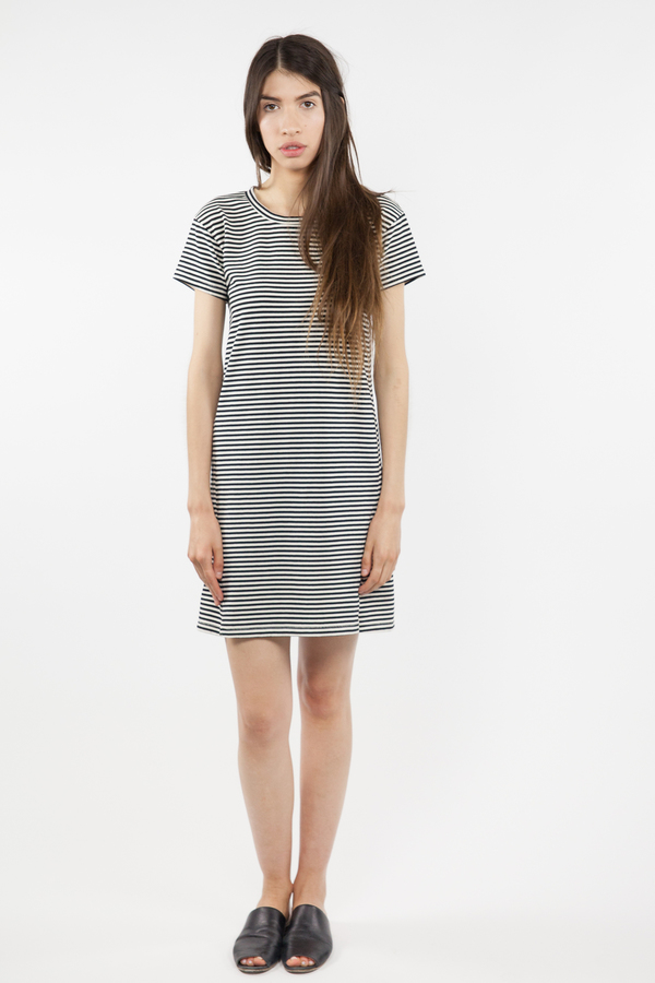 Twist Dress - Mini Stripe Twist Dress - Mini Stripe