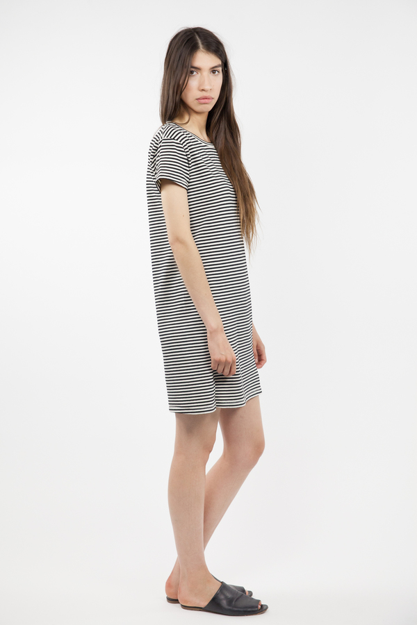 Twist Dress - Mini Stripe Twist Dress - Mini Stripe