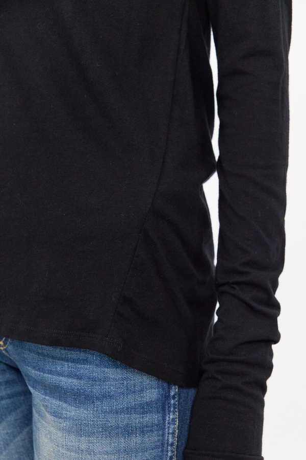 Kowtow Building Block Long Sleeve Top - Black Kowtow Building Block Long Sleeve Top - Black