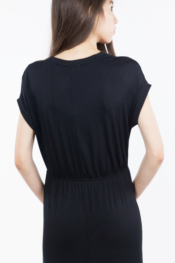 Just Female Sofia Maxi Dress - Black Just Female Sofia Maxi Dress - Black