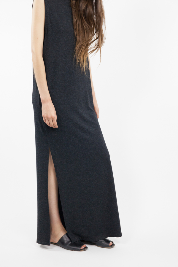 Just Female Lincoln Dress - Anthracite Just Female Lincoln Dress - Anthracite