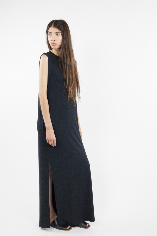 Just Female Lincoln Dress - Anthracite Just Female Lincoln Dress - Anthracite