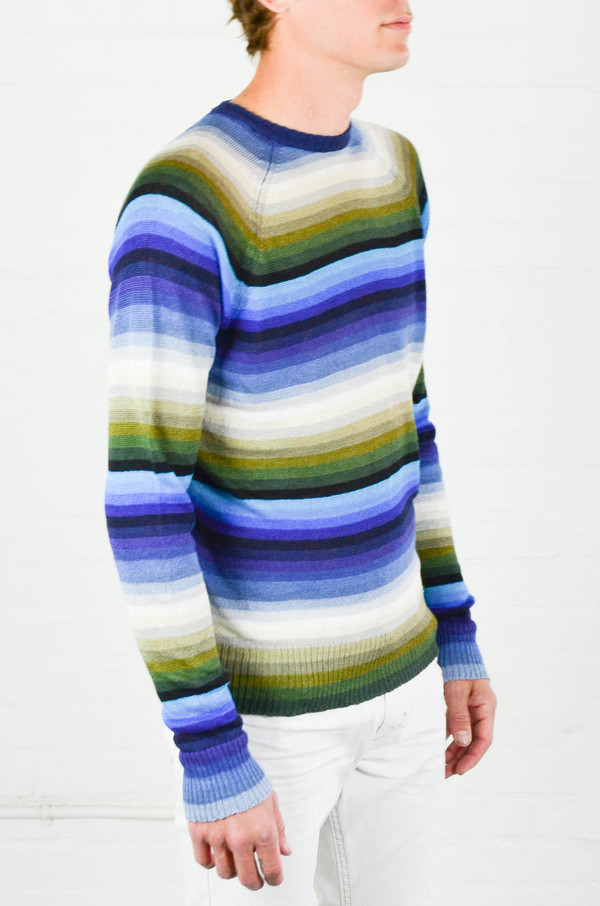 Men's Diesel Blue K-Colorys Sweater Men's Diesel Blue K-Colorys Sweater