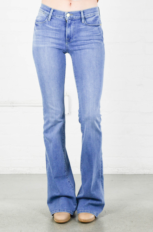 FRAME Denim Frame Le High Flare in Sunnyspot FRAME Denim Frame Le High Flare in Sunnyspot