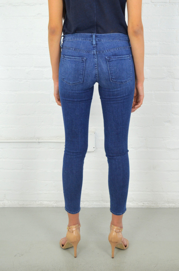 FRAME Denim Frame Le Skinny de Jeanne Crop Sunnyside FRAME Denim Frame Le Skinny de Jeanne Crop Sunnyside