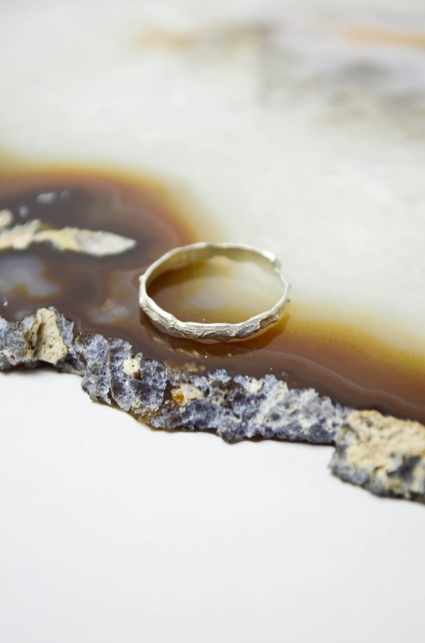 K/ller Silver Thorned Ring K/ller Silver Thorned Ring