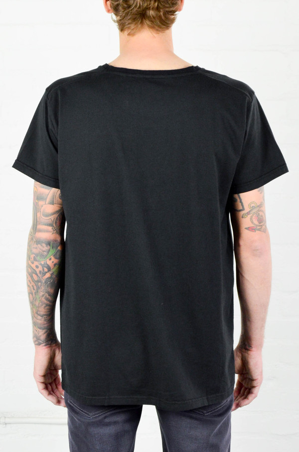 Men's Won Hundred Black Henry Tee Men's Won Hundred Black Henry Tee