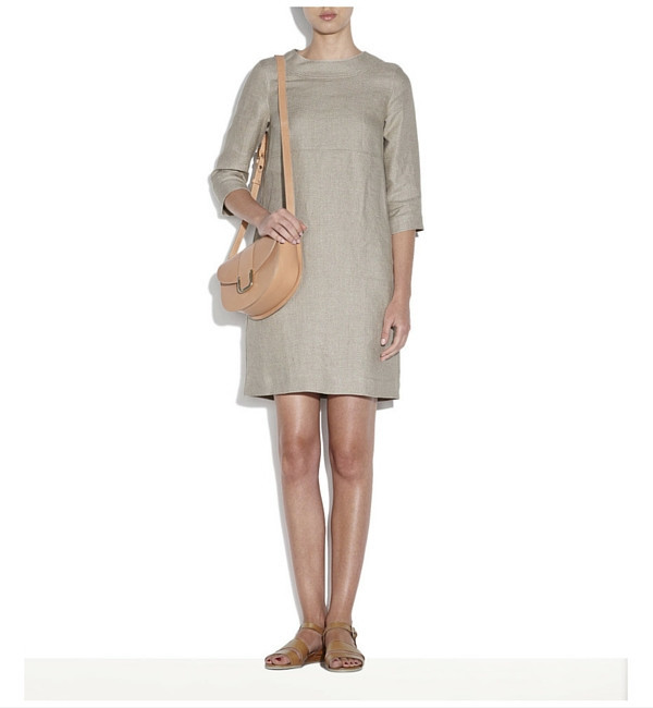 A.P.C. Beige Baba Dress A.P.C. Beige Baba Dress