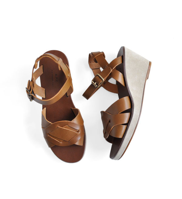 A.P.C. Brown Marie Sandal A.P.C. Brown Marie Sandal