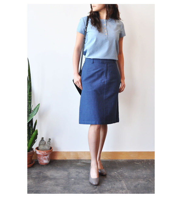 A.P.C. Indigo Philippine Shirt A.P.C. Indigo Philippine Shirt