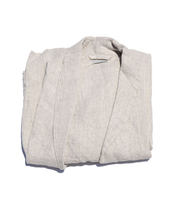 Fog Linen Natural Mia Bathrobe Fog Linen Natural Mia Bathrobe