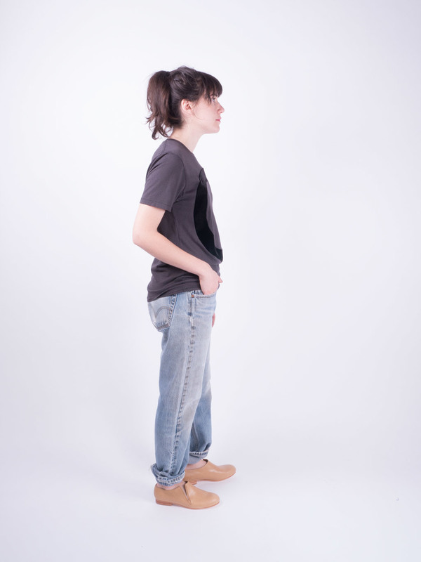 Correll Black Outline Tee Correll Black Outline Tee