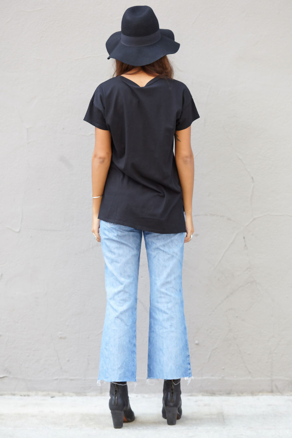 Bobi Scoop Neck T Shirt Bobi Scoop Neck T Shirt