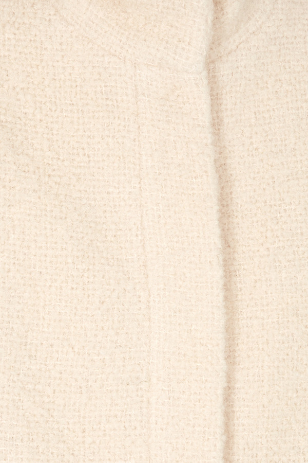 Apiece Apart Juliana Cropped Cream Blanket Coat Apiece Apart Juliana Cropped Cream Blanket Coat