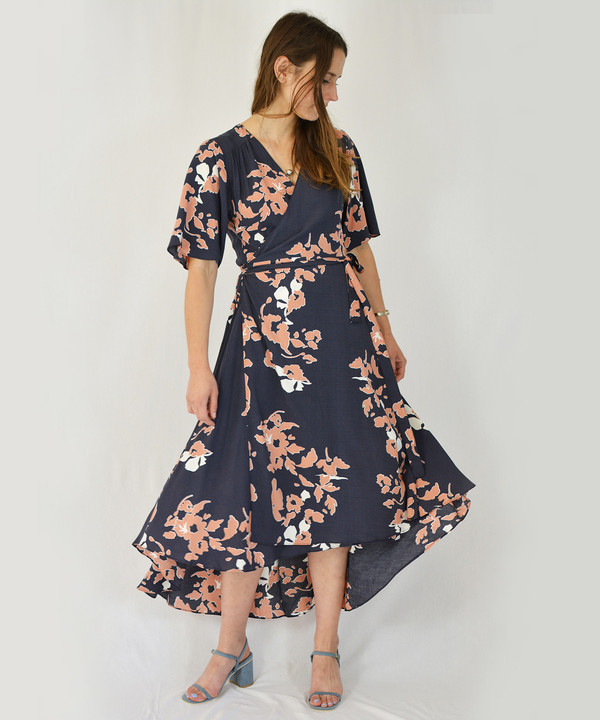 Just Female Leaf Wrap Dress Just Female Leaf Wrap Dress