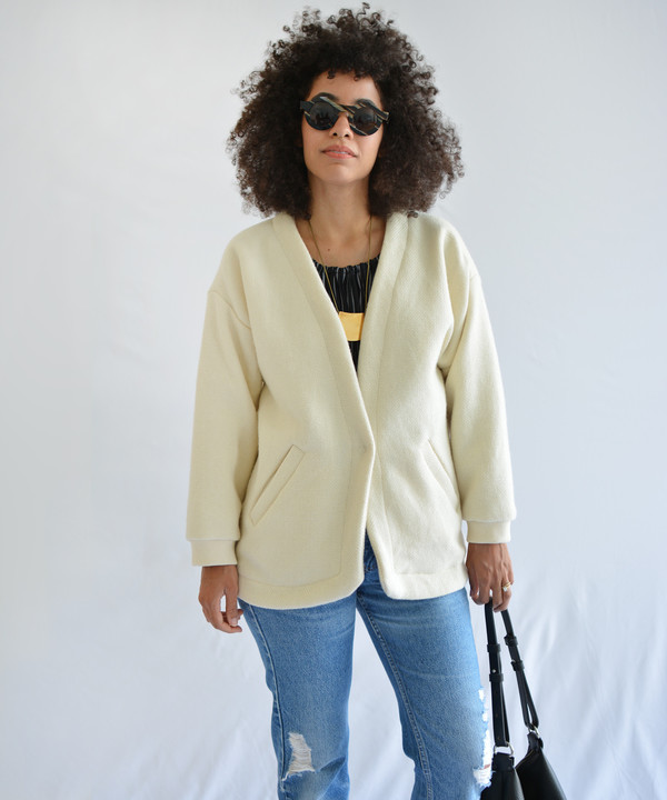 Objects Without Meaning Ivory Bed Jacket Objects Without Meaning Ivory Bed Jacket