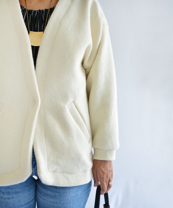 Objects Without Meaning Ivory Bed Jacket Objects Without Meaning Ivory Bed Jacket