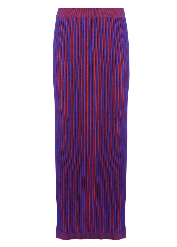 Suzanne Rae Plaited Knit Skirt Suzanne Rae Plaited Knit Skirt