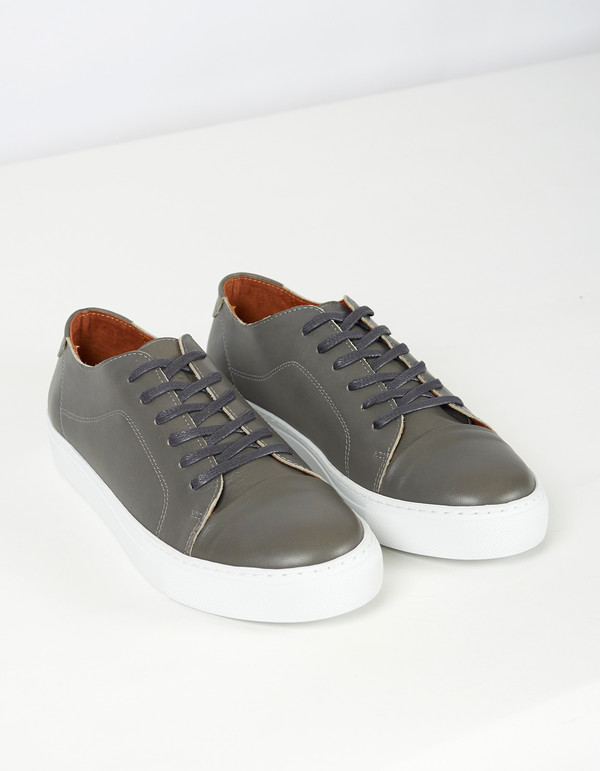 Garment Project Classic Lace Sneaker Grey Garment Project Classic Lace Sneaker Grey