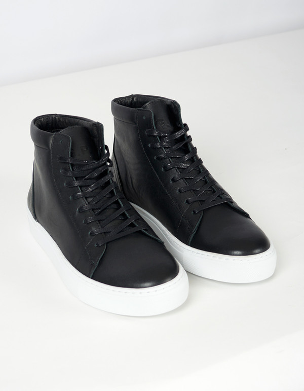 Men's Garment Project Legend High Top Sneaker Black Men's Garment Project Legend High Top Sneaker Black