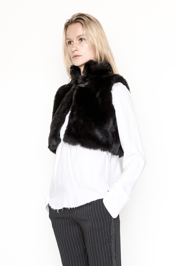 Assembly New York Faux Fur Vest Assembly New York Faux Fur Vest