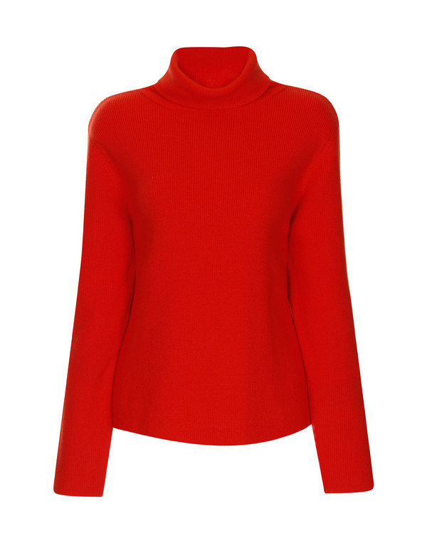 Apiece Apart - Red Uta Side Seam Tech Turtleneck Apiece Apart - Red Uta Side Seam Tech Turtleneck