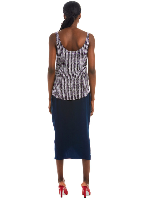Amour Vert Stacy Tank Dash Print Amour Vert Stacy Tank Dash Print