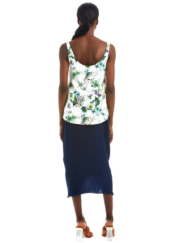 Amour Vert Stacy Tank Tropical Print Amour Vert Stacy Tank Tropical Print