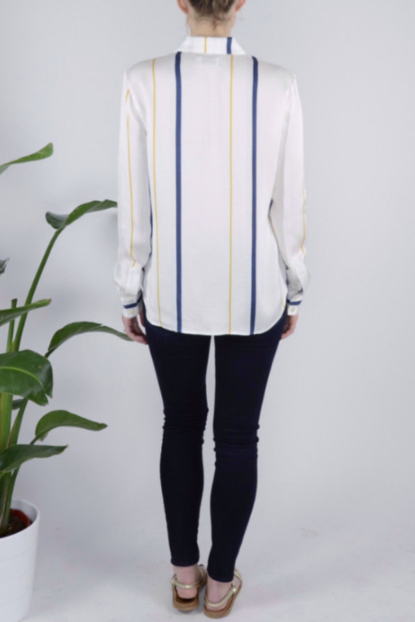 FRAME Denim Stripe Shirt FRAME Denim Stripe Shirt