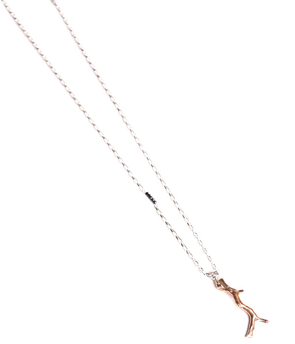 Sarah Dunn Coral Bronze Pendant Necklace Sarah Dunn Coral Bronze Pendant Necklace