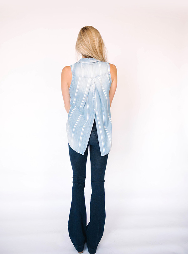 Bella Dahl Sundrenched Button Back Bella Dahl Sundrenched Button Back