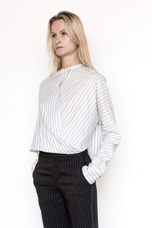 Assembly New York Cotton Stripe Twist Top Assembly New York Cotton Stripe Twist Top