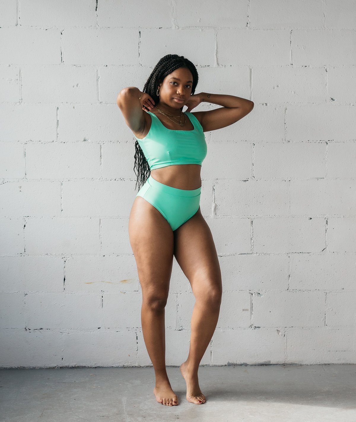 The Saltwater Collective Morgan Bottom Seafoam Garmentory